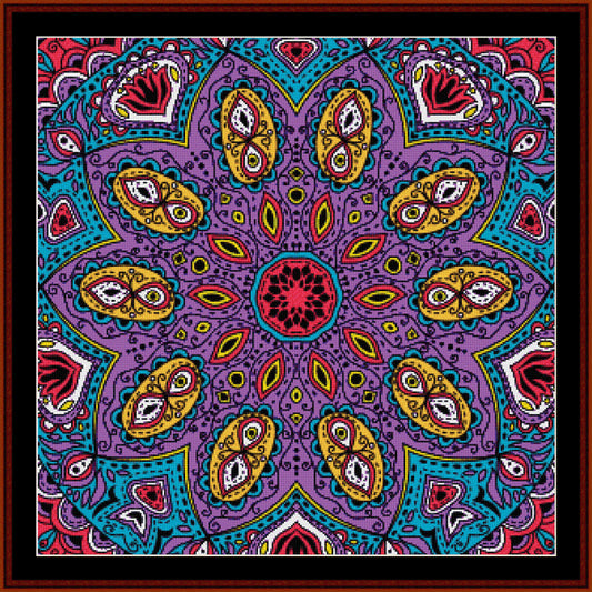 Fractal 510 cross stitch pattern