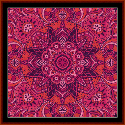 Fractal 518 cross stitch pattern