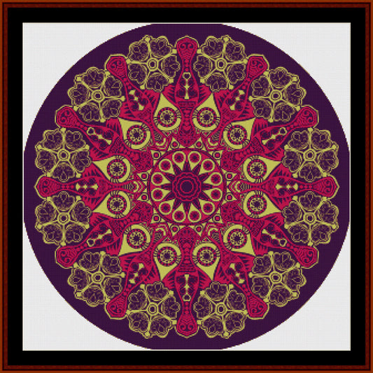 Fractal 539 cross stitch pattern