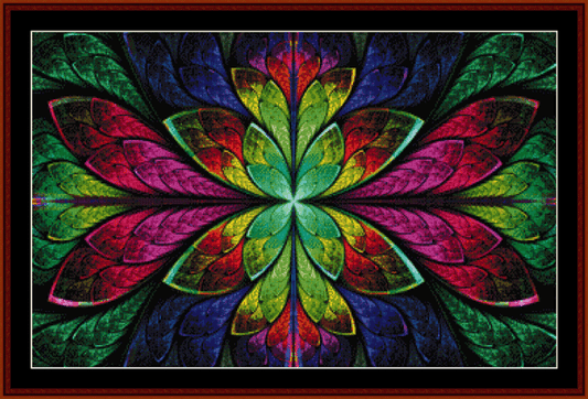 Fractal 554 pdf cross stitch pattern