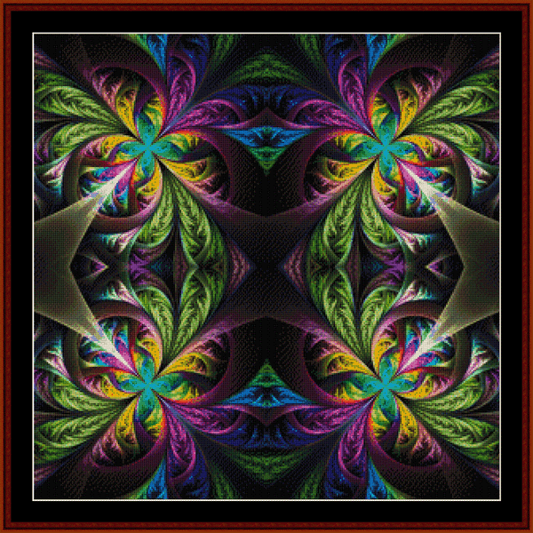 Fractal 561 cross stitch pattern