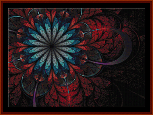 Fractal 569 pdf cross stitch pattern