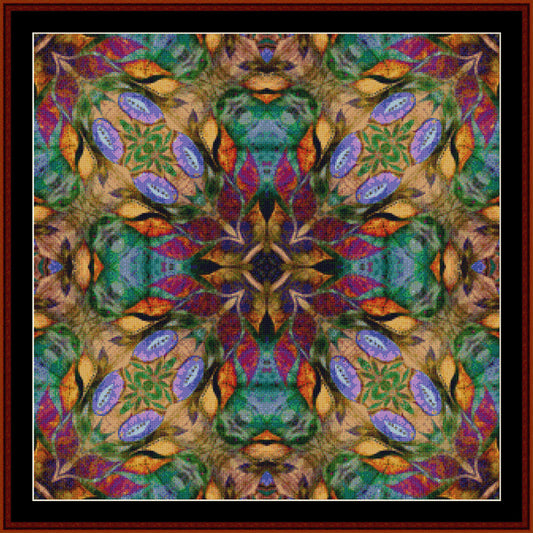 Fractal 593 cross stitch pattern