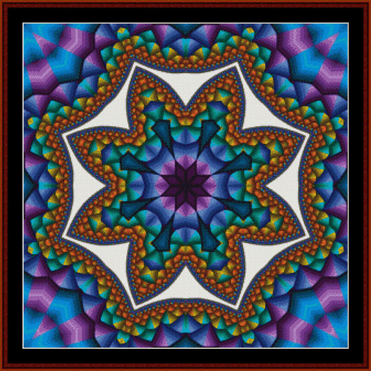 Fractal 600 cross stitch pattern