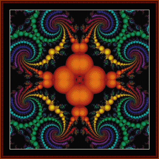 Fractal 640 cross stitch pattern