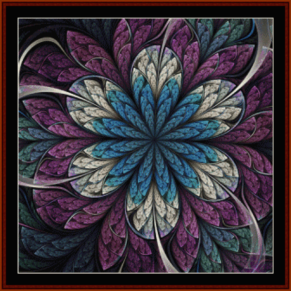 Fractal 674 pdf cross stitch pattern