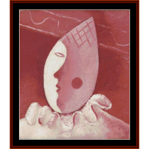 Pink Clown, 1932 - Mikulas Galanda pdf cross stitch pattern