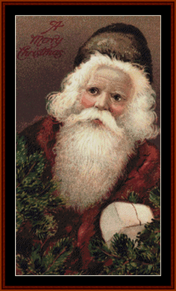 Waiting for his Sleigh - Christmas cross stitch pattern