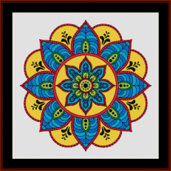 Mandala 88 - Small - cross stitch pattern