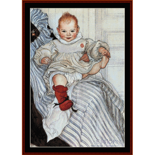 Esbjorn, 1900 - Carl Larsson cross stitch pattern