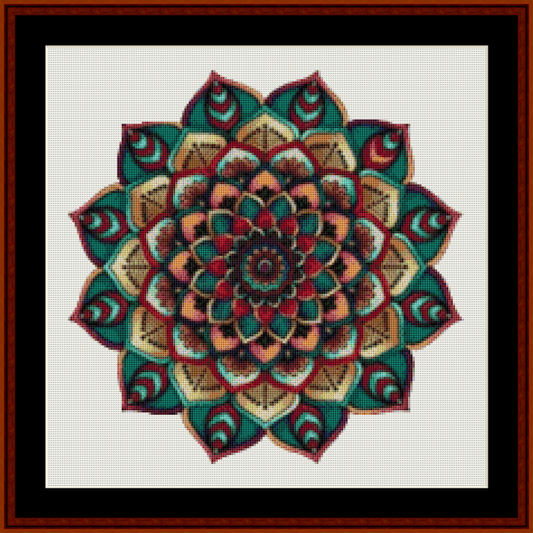 Mandala 6 - Small - cross stitch pattern