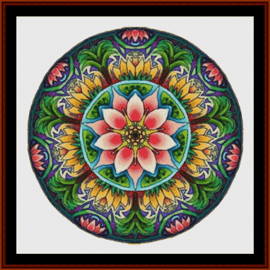 Mandala 11 - Large- cross stitch pattern