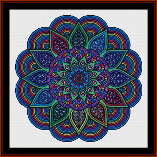 Mandala 14 - Large - cross stitch pattern