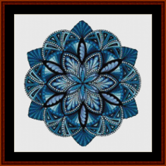 Mandala 20 - Small pdf cross stitch pattern