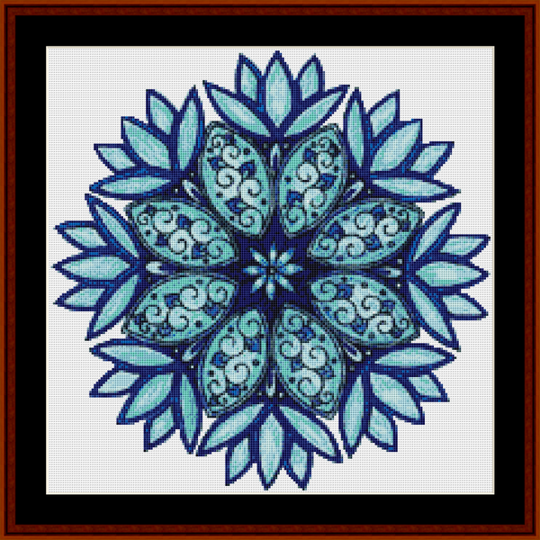 Mandala 22 - Small - cross stitch pattern