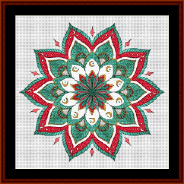 Mandala 26 - Large - cross stitch pattern