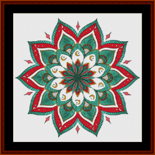 Mandala 26 - Small - cross stitch pattern