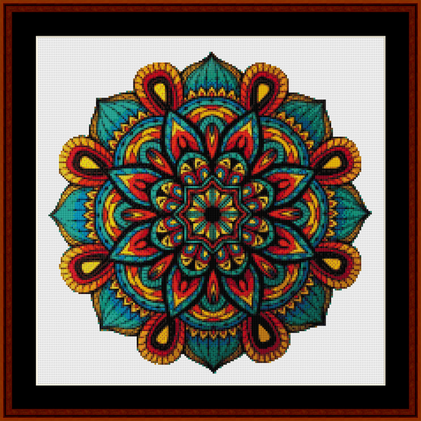 Mandala 27 - Small - cross stitch pattern
