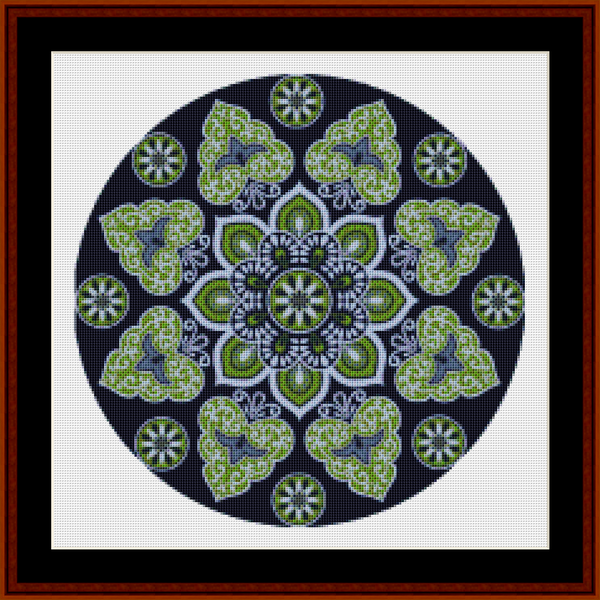 Mandala 29 - Small - cross stitch pattern