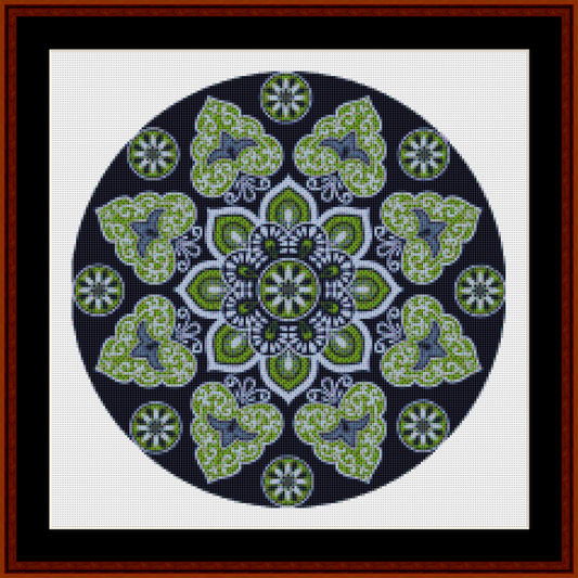 Mandala 29 - Small pdf cross stitch pattern