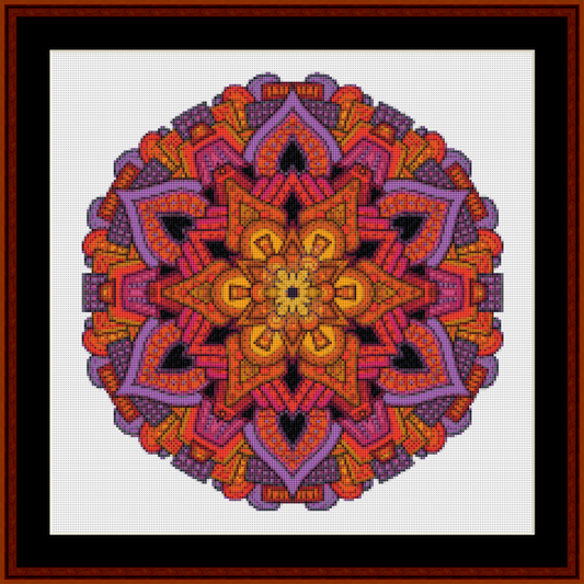 Mandala 33 - Small - cross stitch pattern