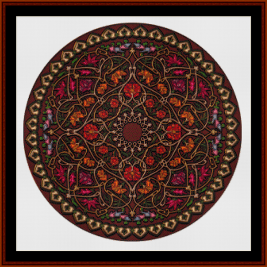 Mandala 39 - Large pdf cross stitch pattern