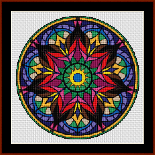 Mandala 82 - Small - cross stitch pattern