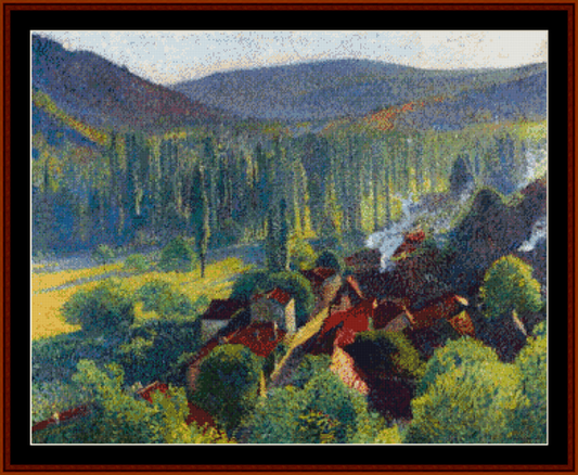 Labastide - Henri Martin pdf cross stitch pattern