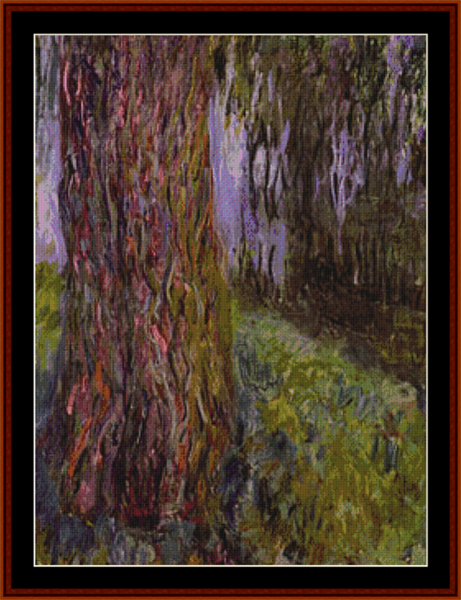 Weeping Willow - Monet cross stitch pattern