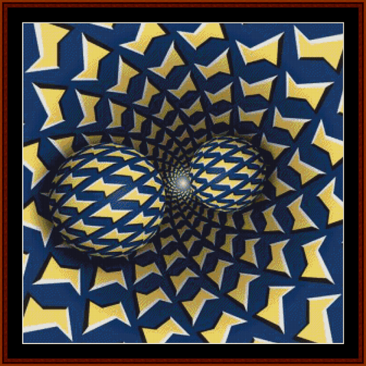 Optical Illusion 6 cross stitch pattern