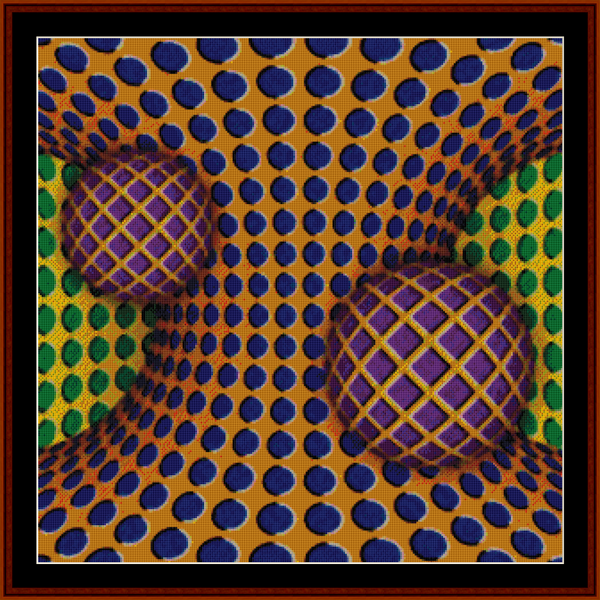 Optical Illusion 9 cross stitch pattern