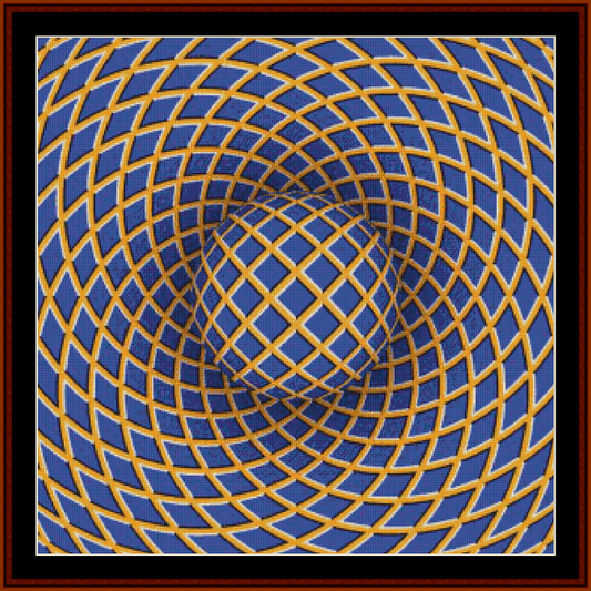 Optical Illusion 10 cross stitch pattern