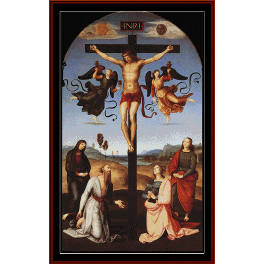 The Crucifixion - Raphael cross stitch pattern