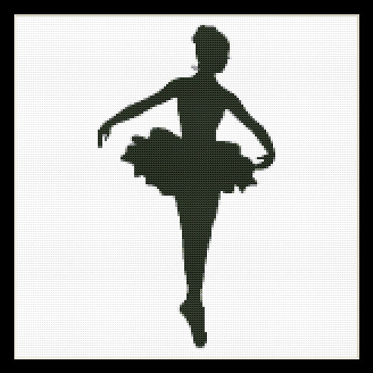 Ballet Dancer 8 pdf cross stitch pattern