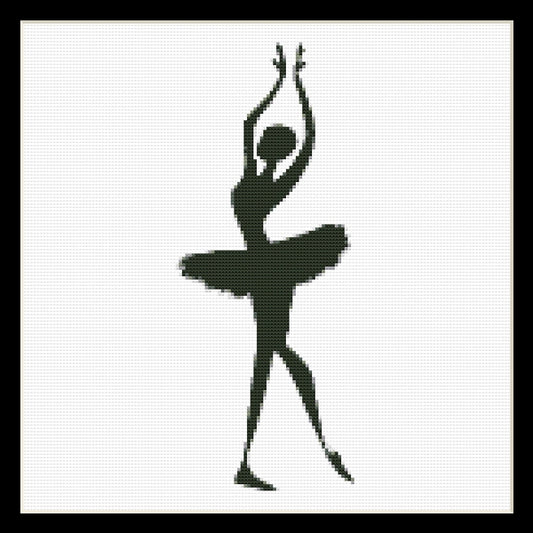 Ballet Dancer 22 pdf cross stitch pattern