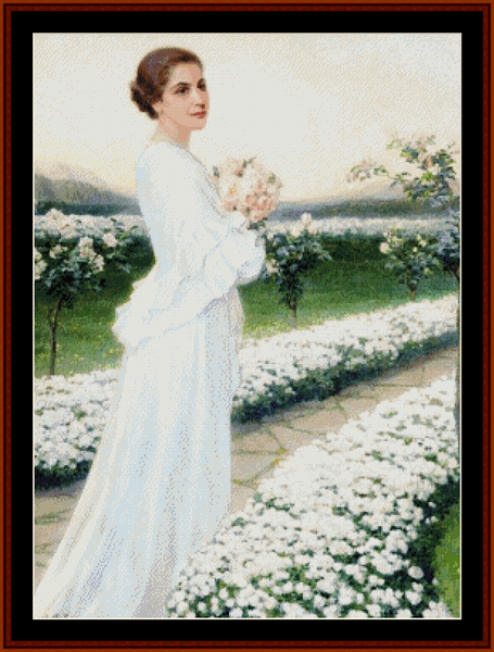 Morning in May – Elisabeth Sonrel cross stitch pattern