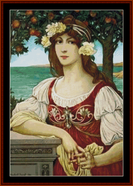 Autumn – Elisabeth Sonrel cross stitch pattern